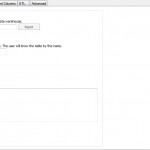 Dimension Dimension Overview Tab
