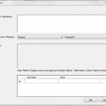 Dimension ETL Transformation Dialog Dimension ETL Transformation Dialog