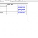 Fact Table Dimensionality Fact Table Dimensionality Tab