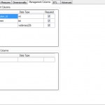 Fact Table Management Columns Fact Table Management Columns Tab