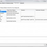 Fact Table ETL Transformations Fact Table ETL Transformations Tab